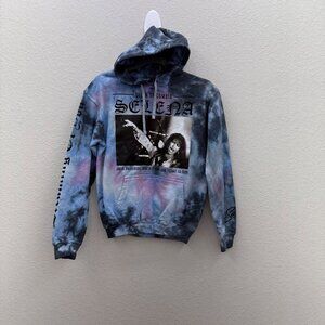 Selena Dreaming Of You Tie Dye Pullover Hoodie Sweatshirt Womens size Small